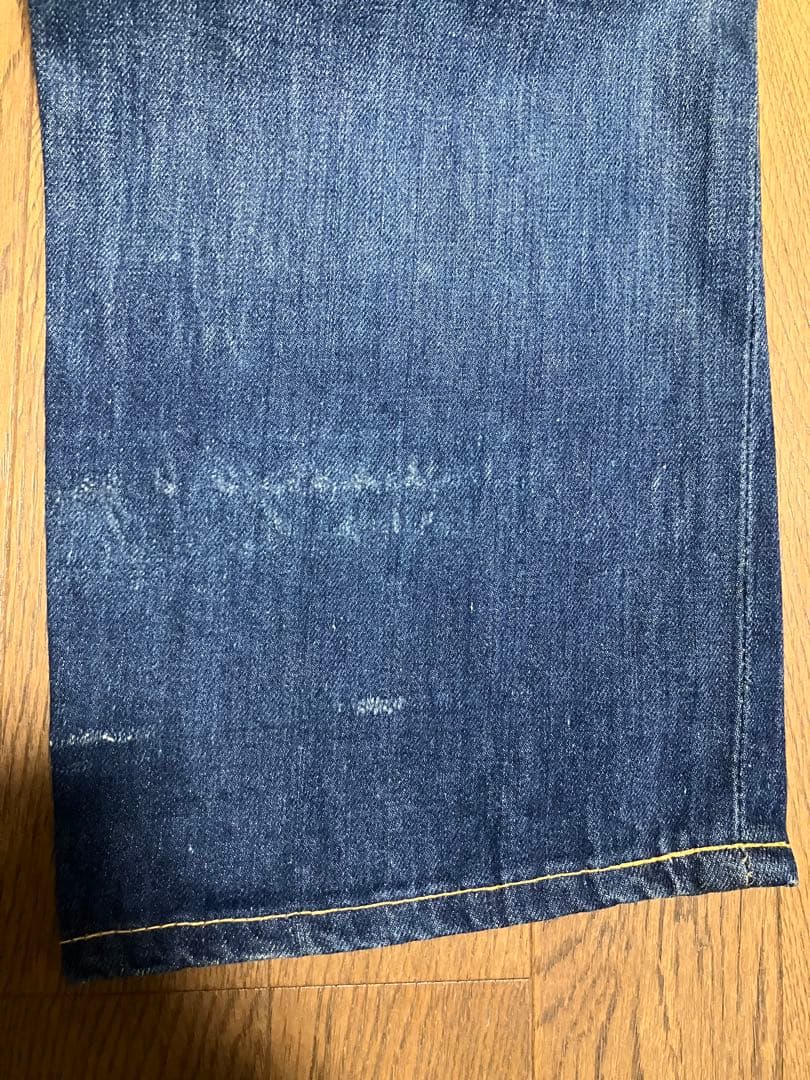 40s デニム　ベイカーパンツタイプ　ビンテージ