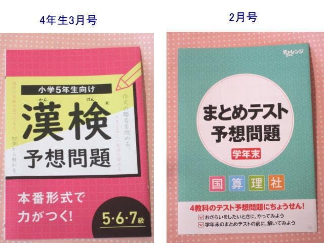 チャレンジ5年生　進研ゼミ　2025年4月～2026年2月　ベネッセ