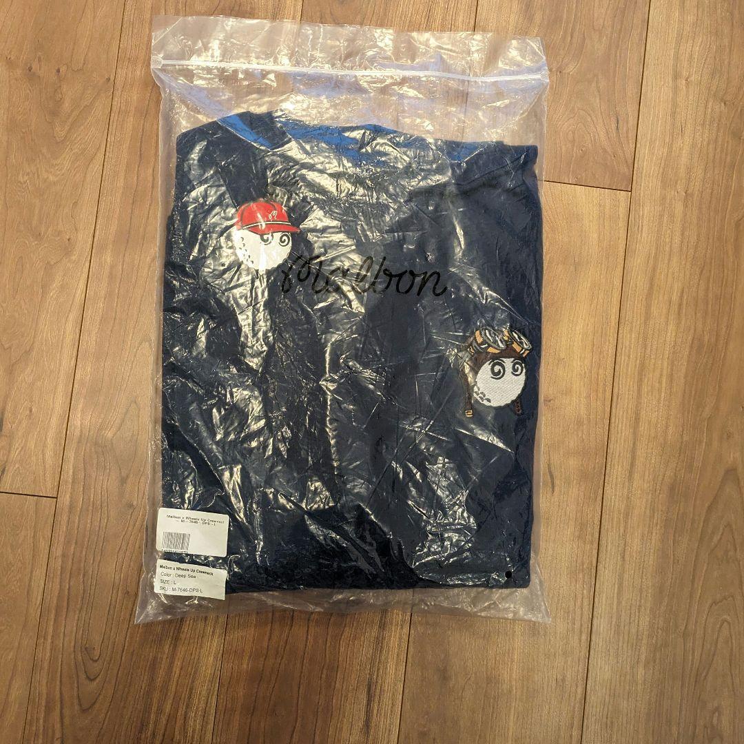 マルボン × wheelsup コラボスウェットネイビー