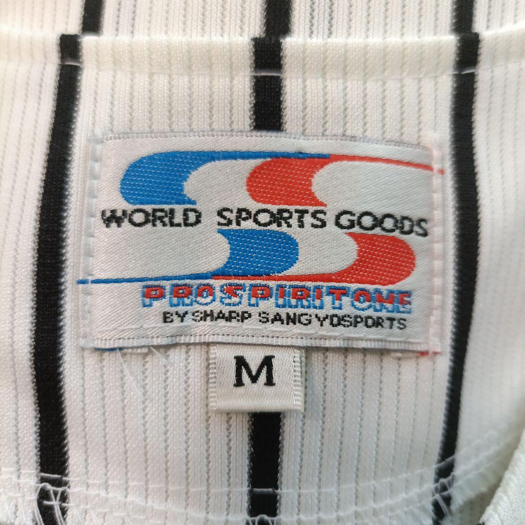 【希少】阪神タイガース　林威助　ユニフォーム　Tigers　31　刺繍　縦縞　M