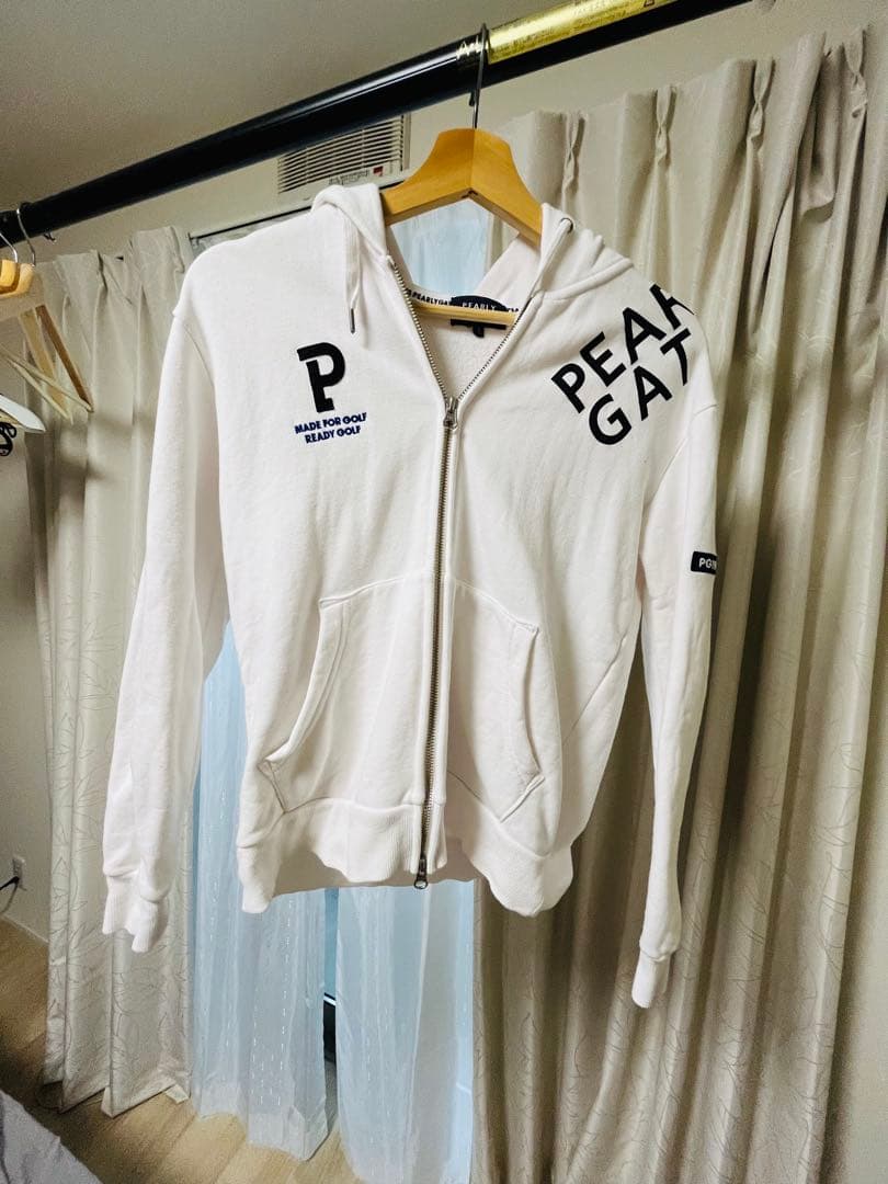 PEARLY GATES フルジップフード付きセーター サイズ0