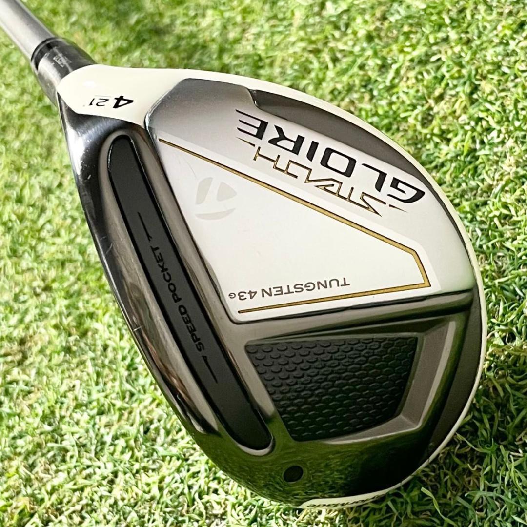 テーラーメイド ステルスグローレ ユーティリティ 4UT 21° S 右 良品
