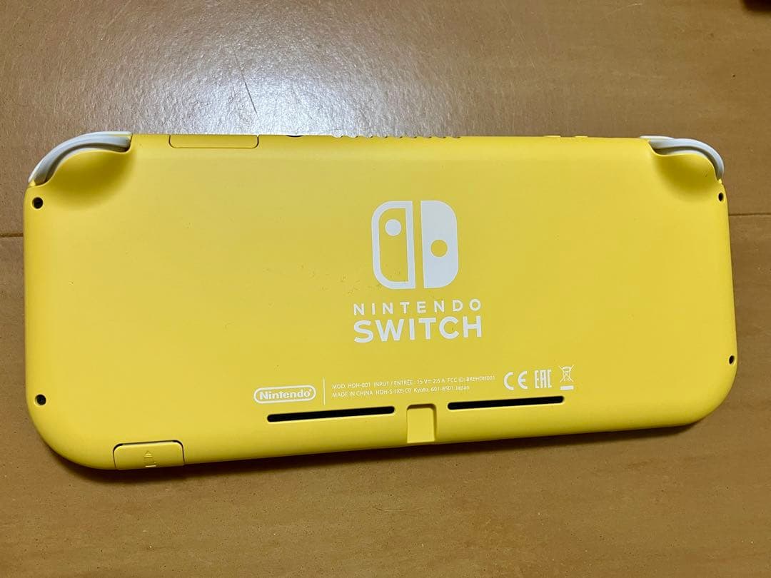 実働美品 Nintendo Switch Lite イエロー 本体 おまけ多数！