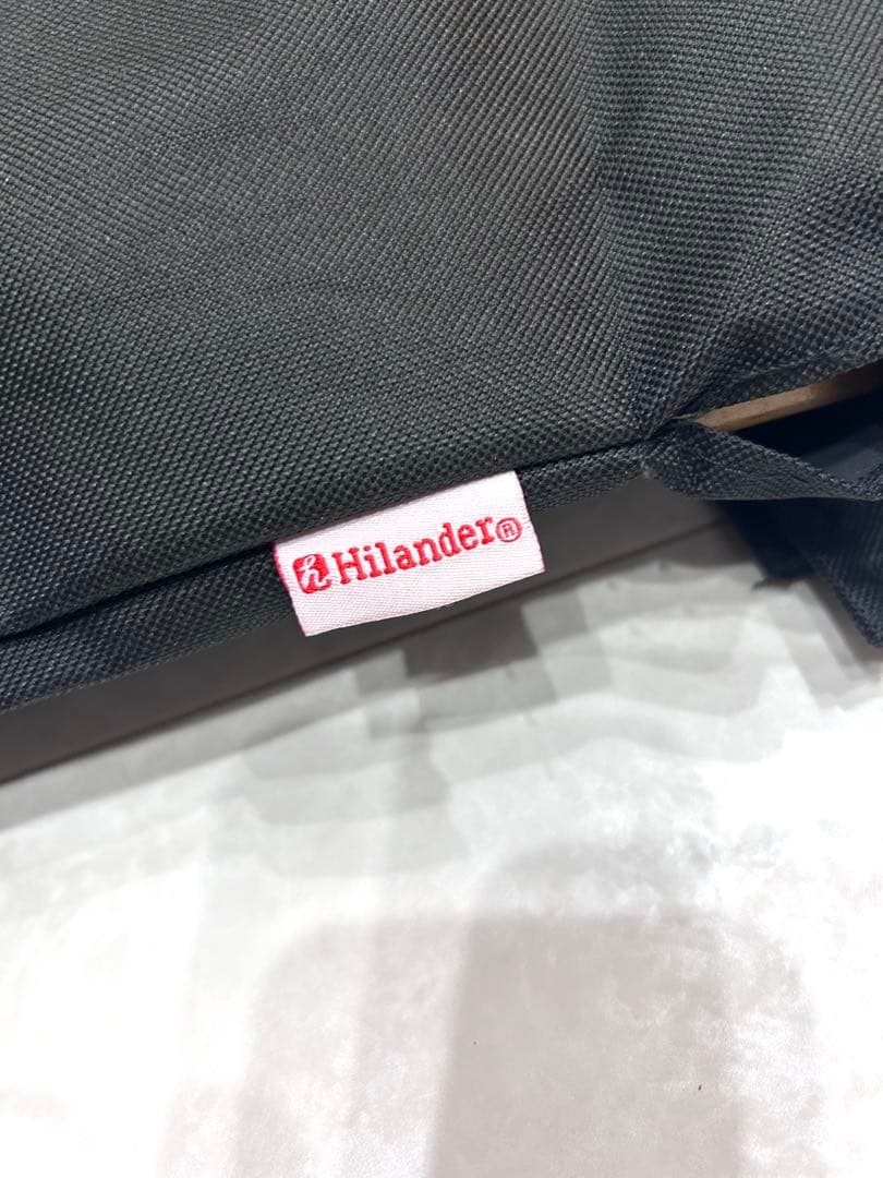 【Hilander】ハイランダー 折りたたみアウトドアチェア 黒 廃盤