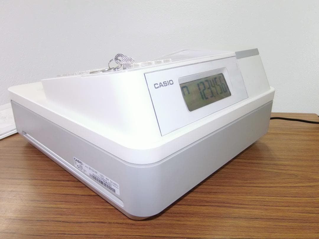 適格簡易請求書対応 CASIO 電子レジスター SE-G2 250703