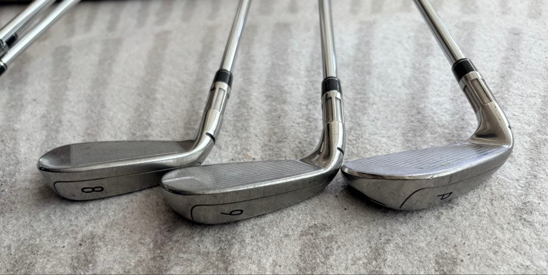 テーラーメイド M6 アイアンセット 6本　フレックスS 純正スチールシャフト