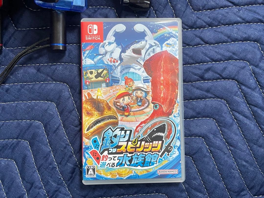 釣りスピリッツ　釣って遊べる水族館　サオコン2つ付き