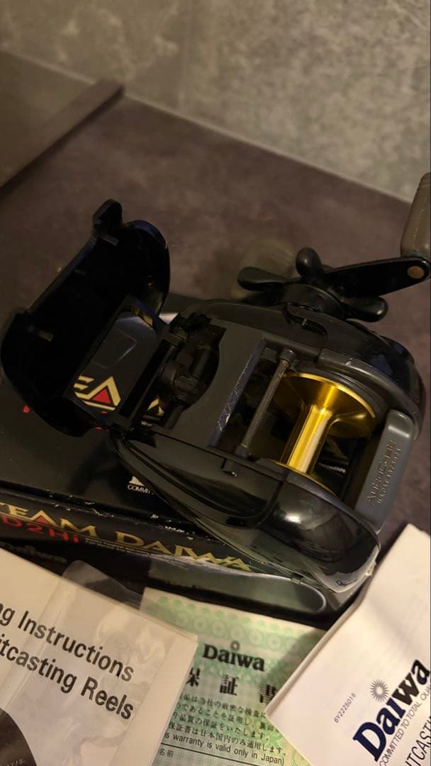 レア TEAM DAIWA TD2Hi 箱・説明書・保証書付