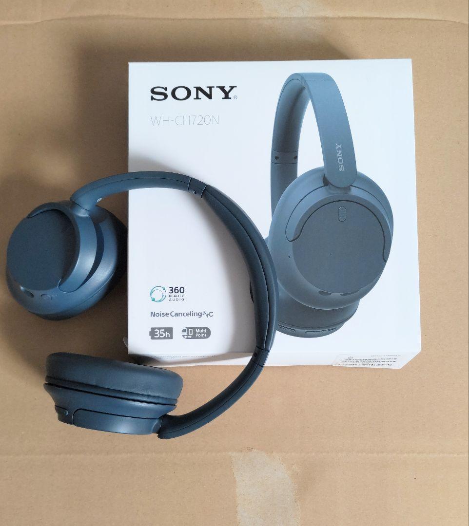 SONY WH-CH720N ワイヤレスヘッドホン ブルー