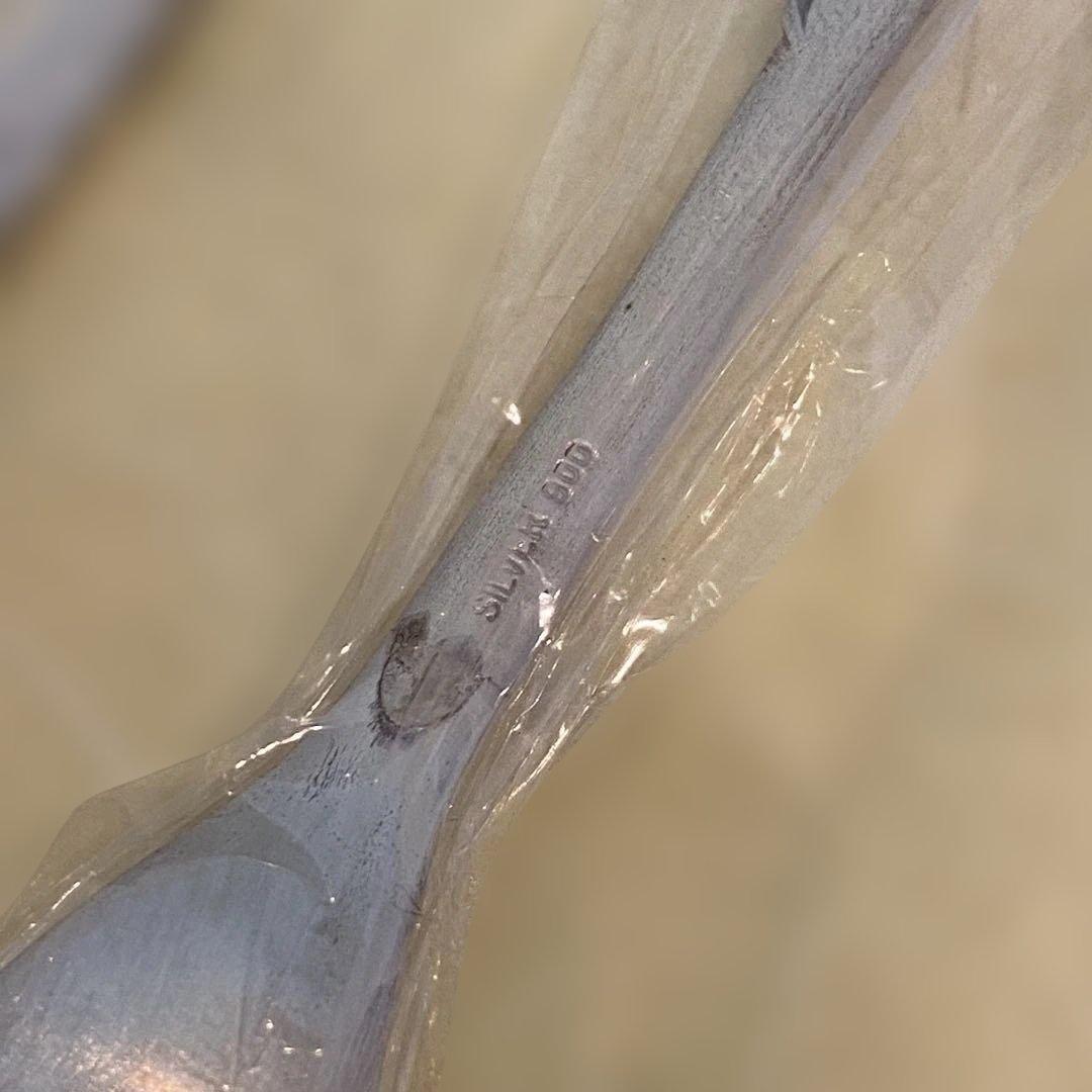 SILVER900 130g アンティーク スプーン 銀製品 シルバー900