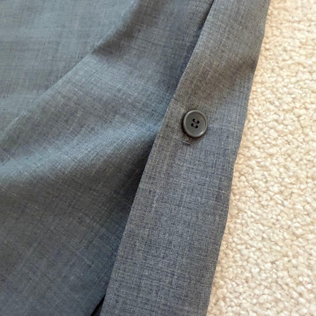 井川遥さん　loin. ロワン ウールベスト グレー 日本製 定価46,200円