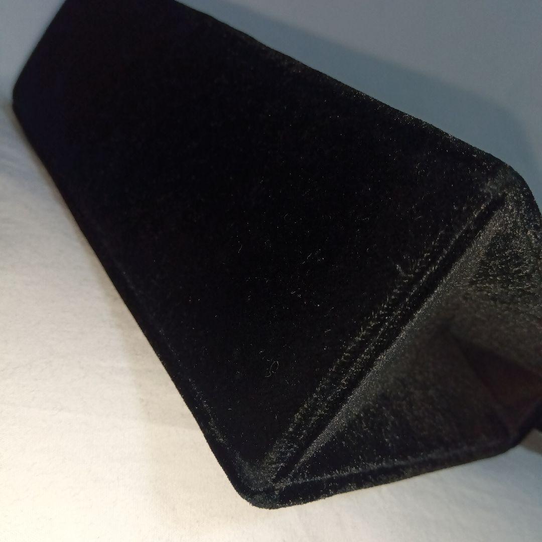 フレンチアンティークブラック ベルベット パーティーバッグ