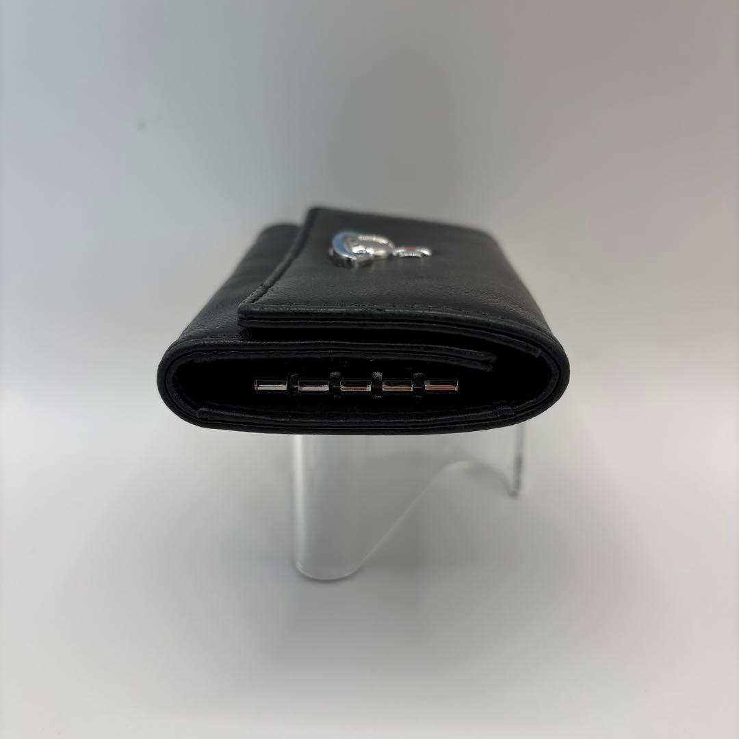 vivienne westwood キーケース　４連　ブラック　ブルーオーブ