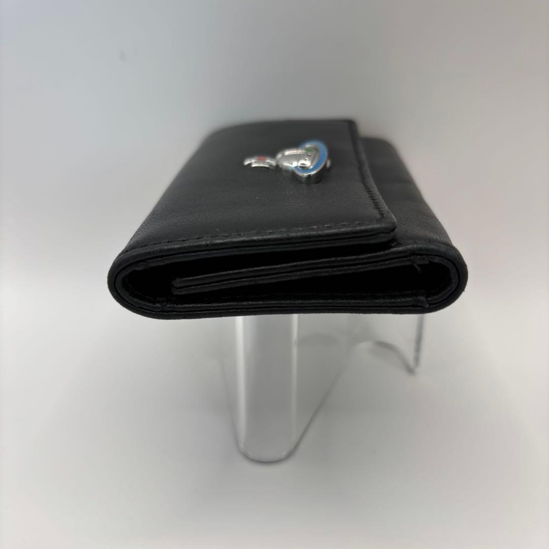 vivienne westwood キーケース　４連　ブラック　ブルーオーブ