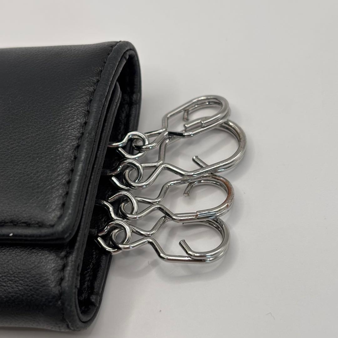 vivienne westwood キーケース　４連　ブラック　ブルーオーブ