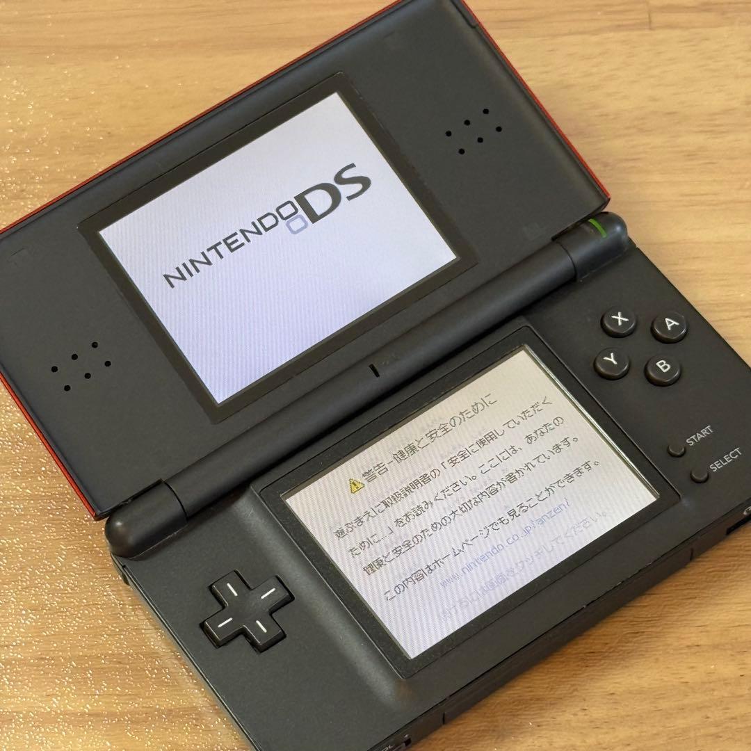 7-127 ニンテンドーDS LITE クリムゾン・レッド 箱付き