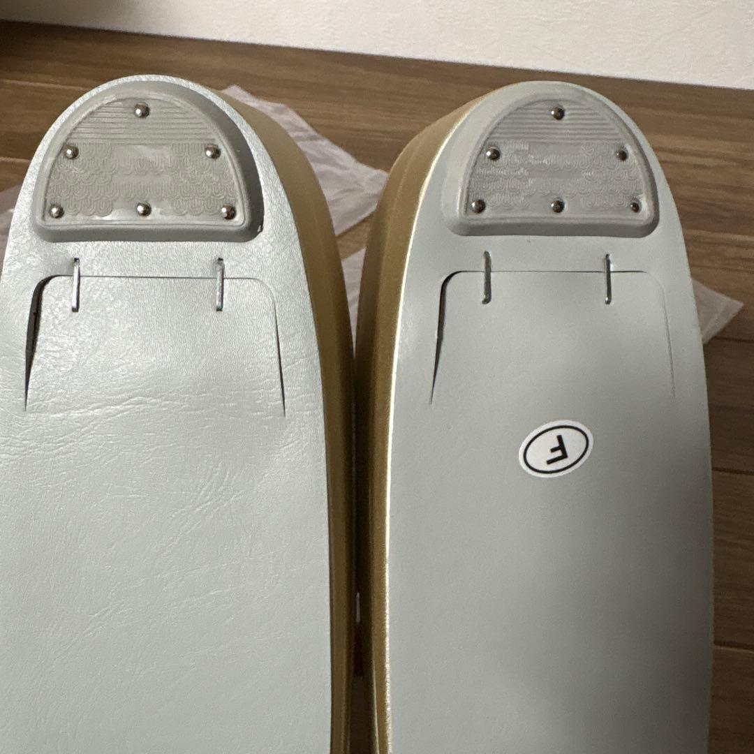 和装用バッグと草履セット（金色）