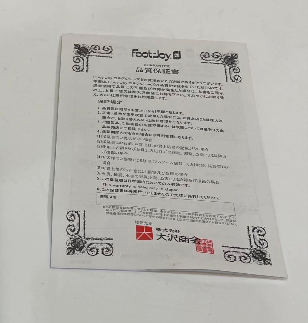 USA Footjoy ゴルフシューズ