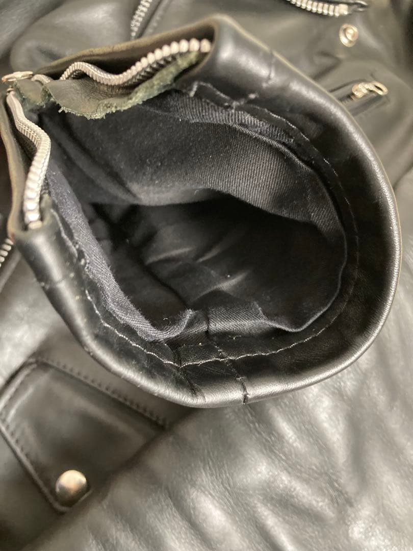 schott 613RD ワンスター ダブルジッパーカスタム　34