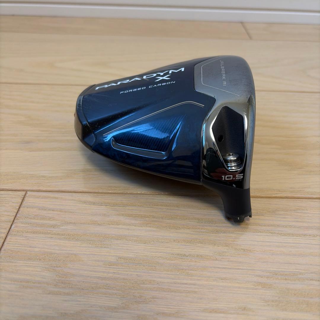 キャロウェイ　パラダイムX ドライバー　10.5 ヘッドのみ
