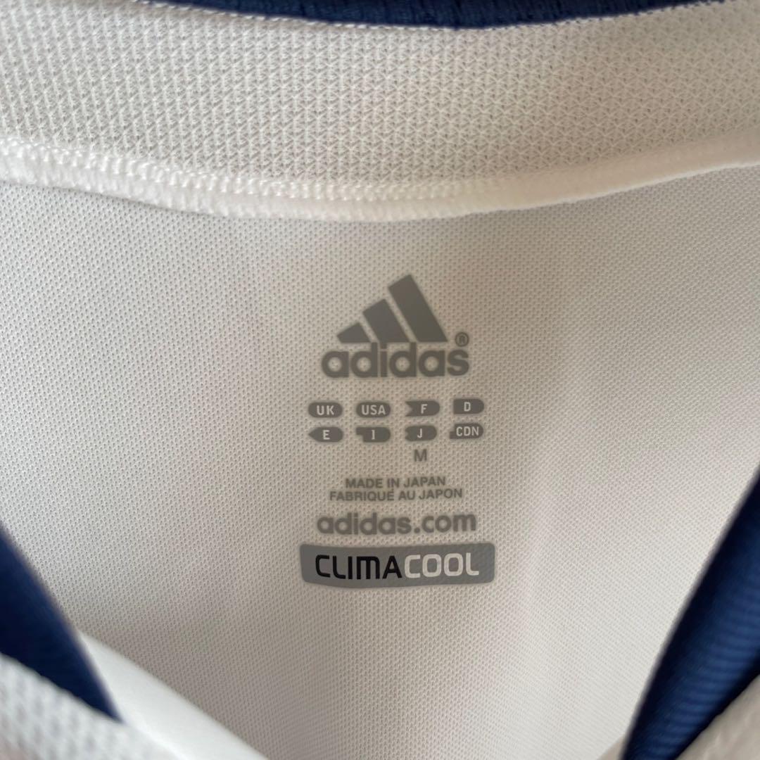 アディダス 未使用品 長袖サッカーシャツ ユニフォーム 日本製 カレッジロゴ