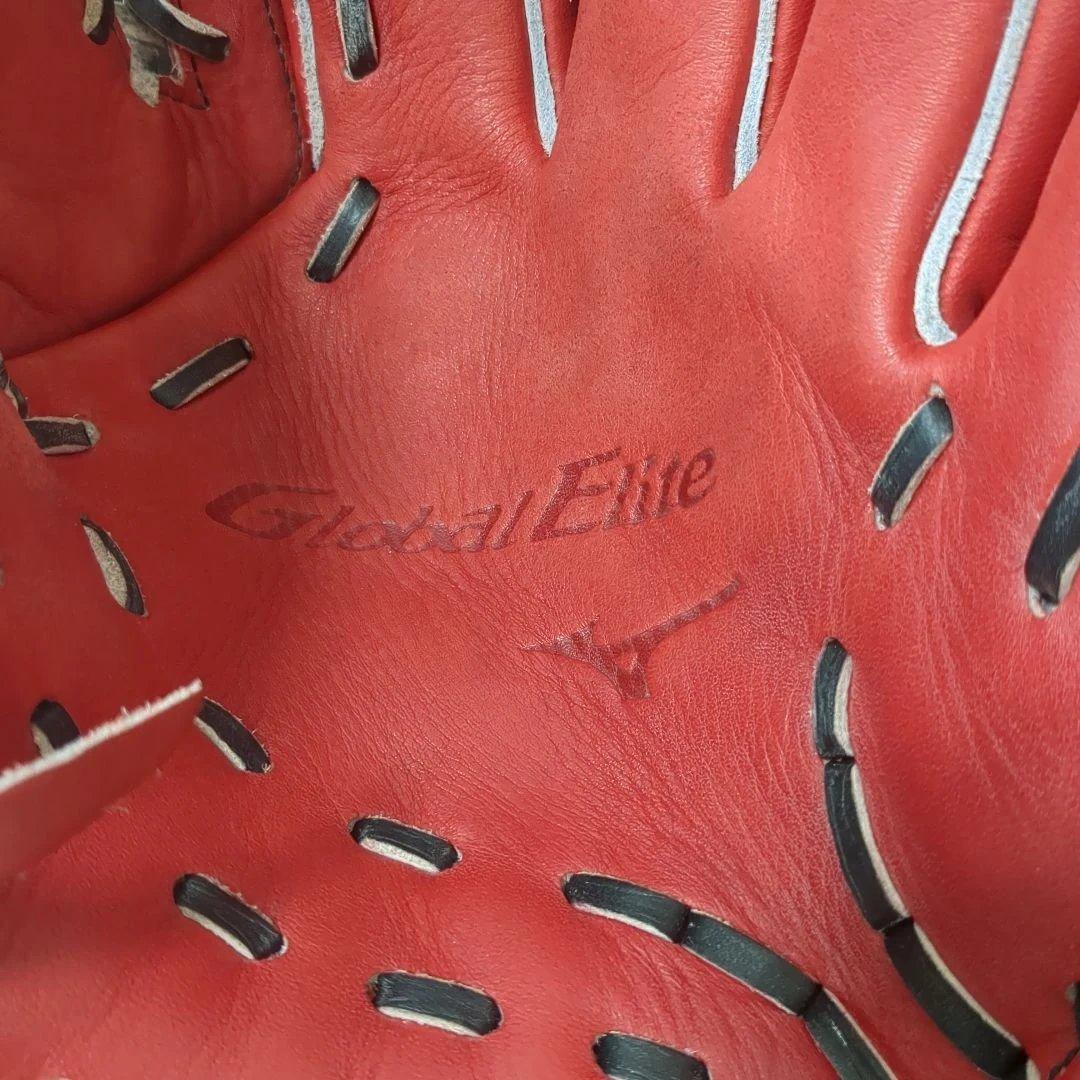 ミズノ　グローバルエリート　軟式　右投げ　内野手　グローブ