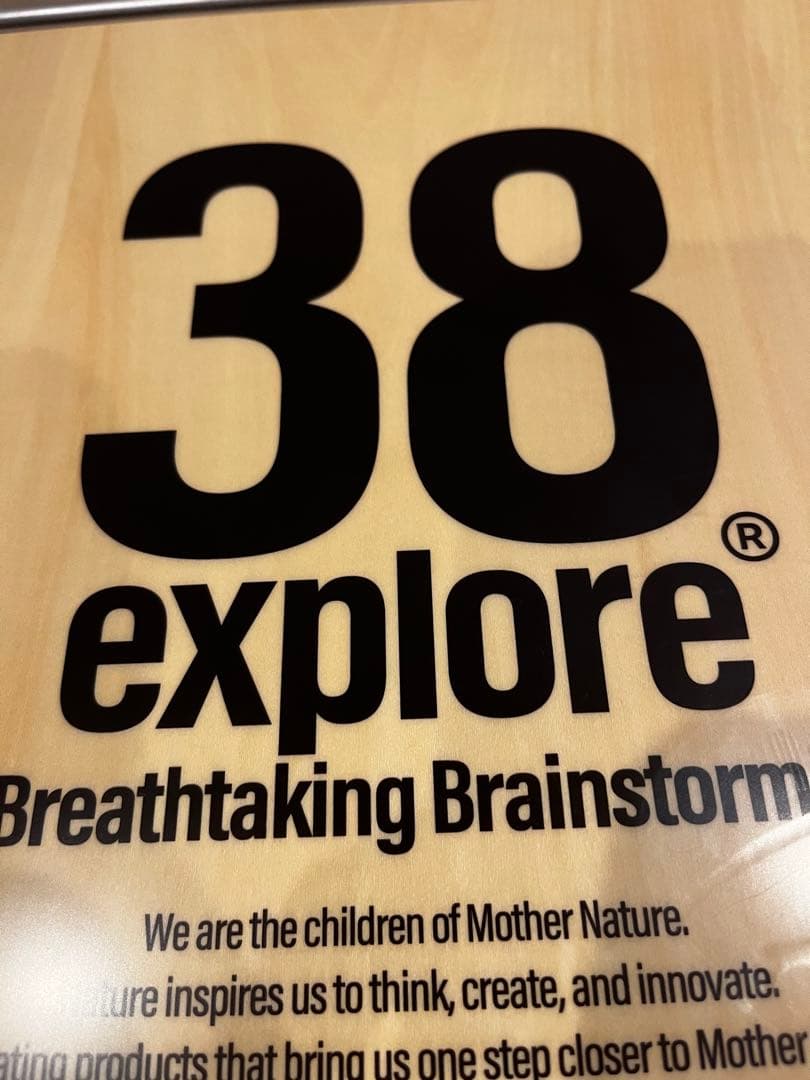 jing 送料込み！38explore パレ子　BIGロゴ