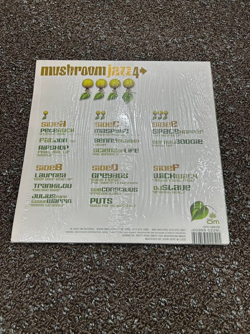 mushroom jazz 4 DJ Mark Farina レコード
