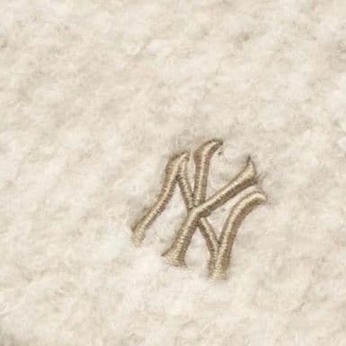 猫耳★ニット帽★韓国限定★新品未開封 ビーニー 紐付き ★MLB KOREA