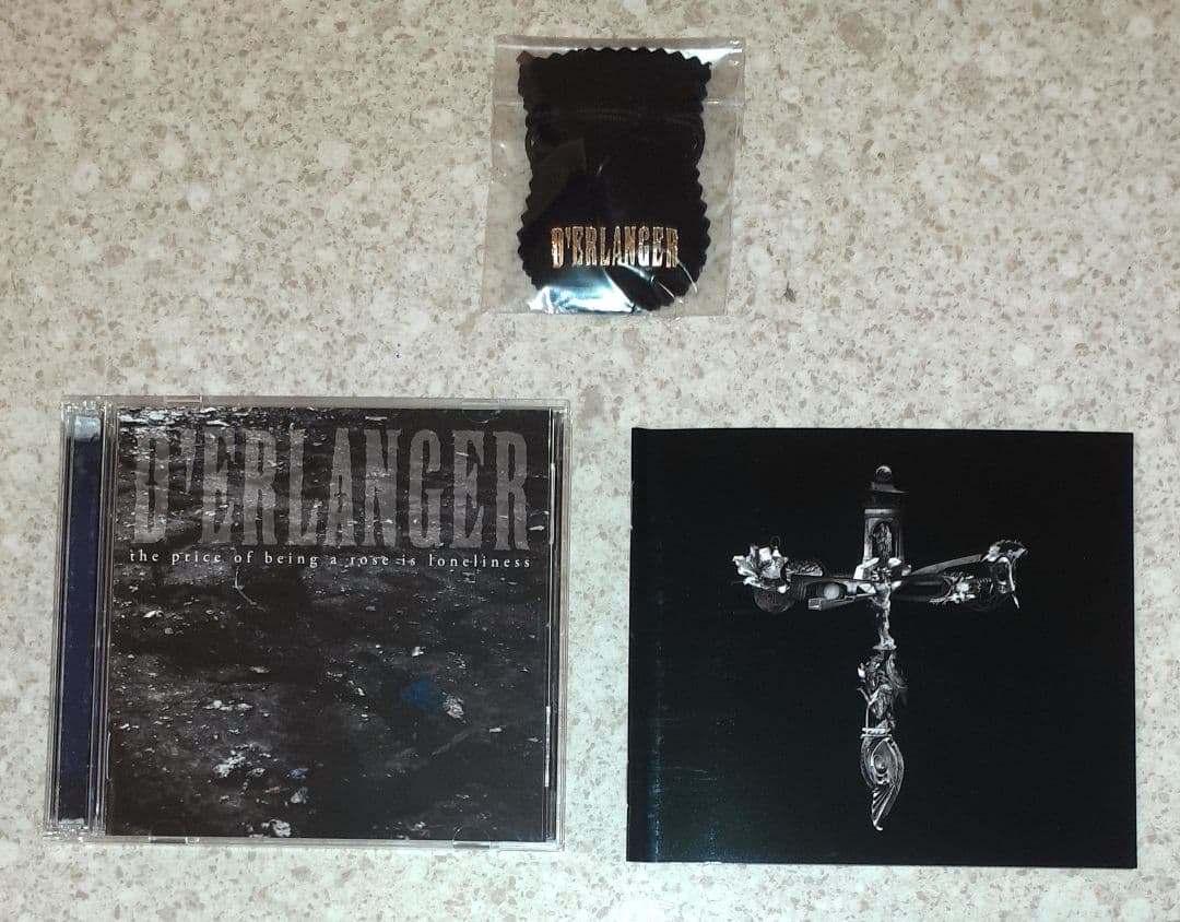 D'ERLANGER,限定盤CD+DVD,2枚組