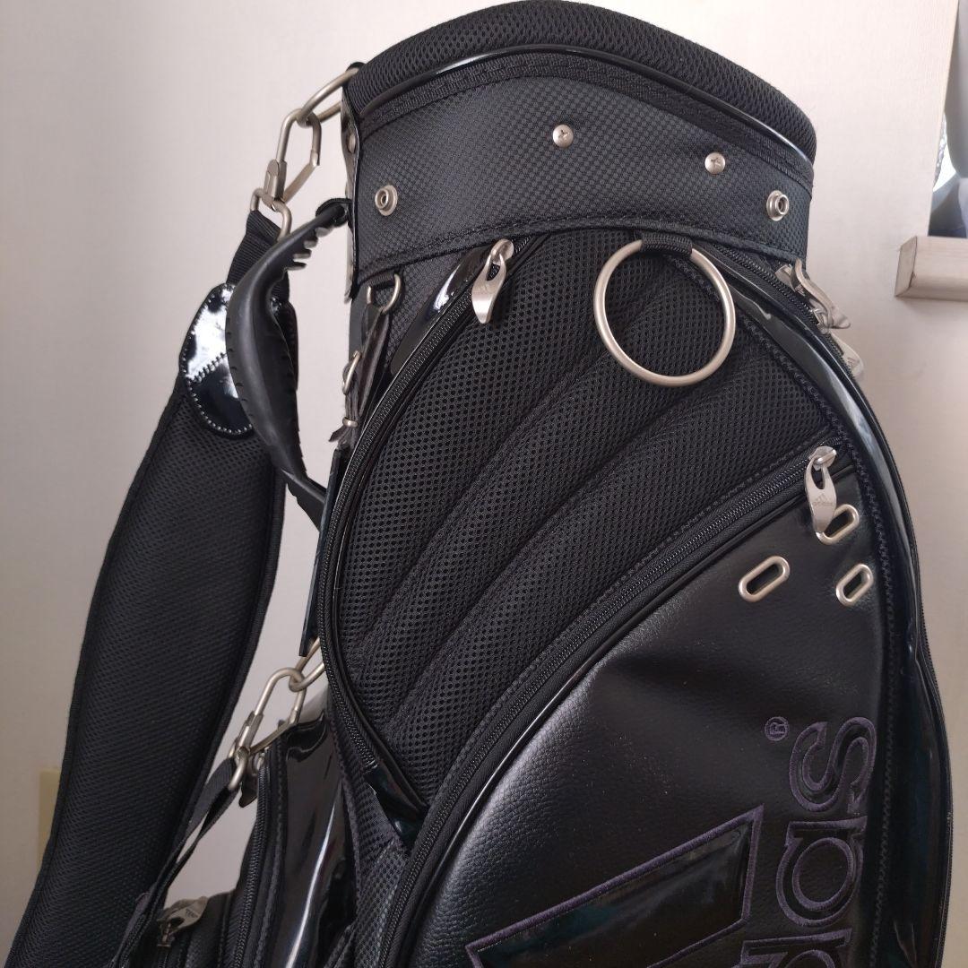 adidas ／アディダス　ゴルフキャディバッグ　ブラック　9型　正規品　ゴルフ