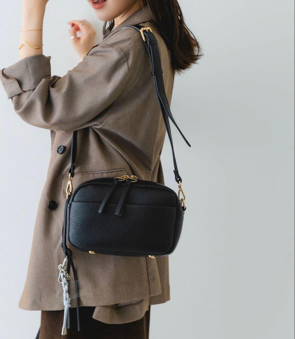 RODE SKO プレーンショルダーバック ブラック