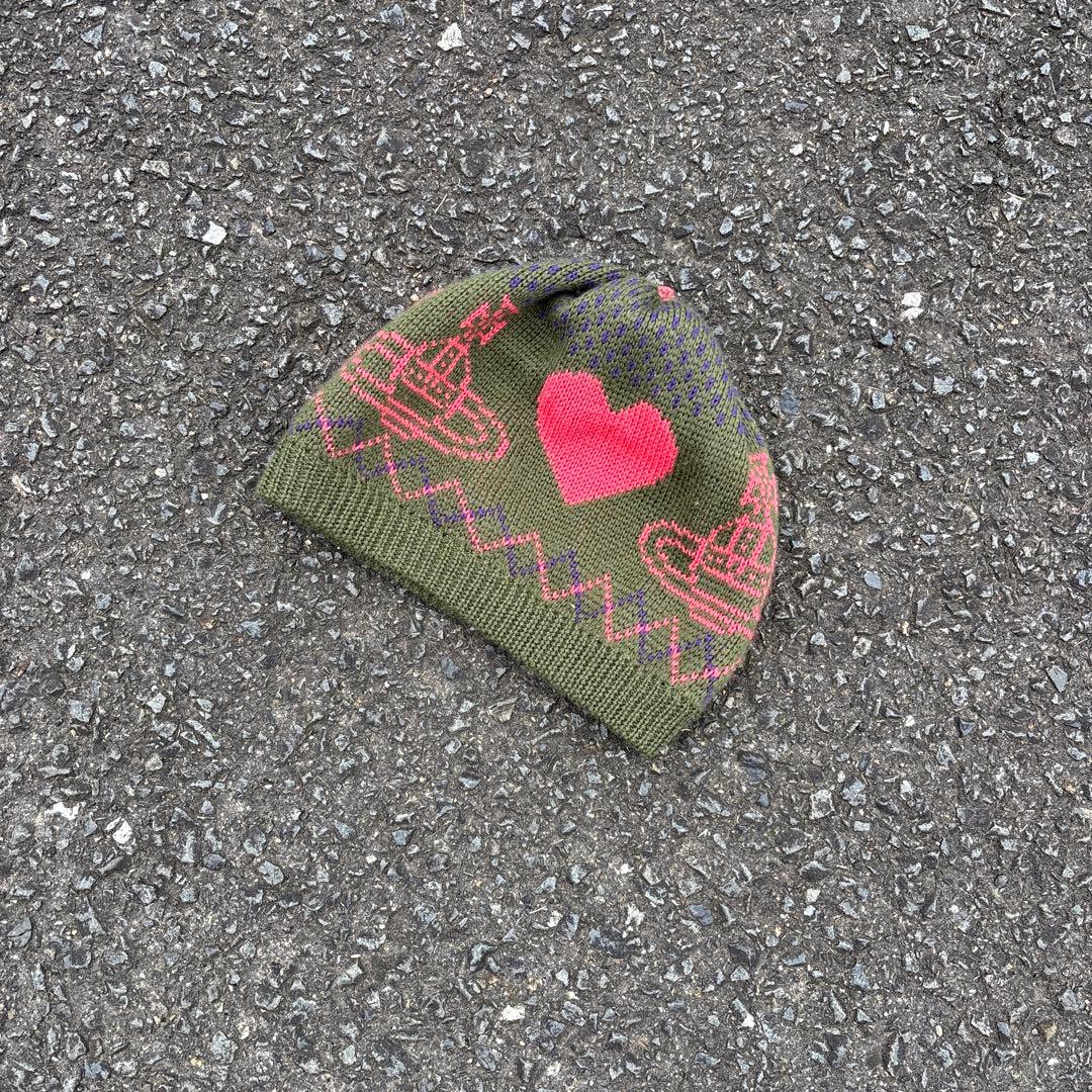 Vivienne Westwood ヴィヴィアンウエストウッド ニット帽 ハート