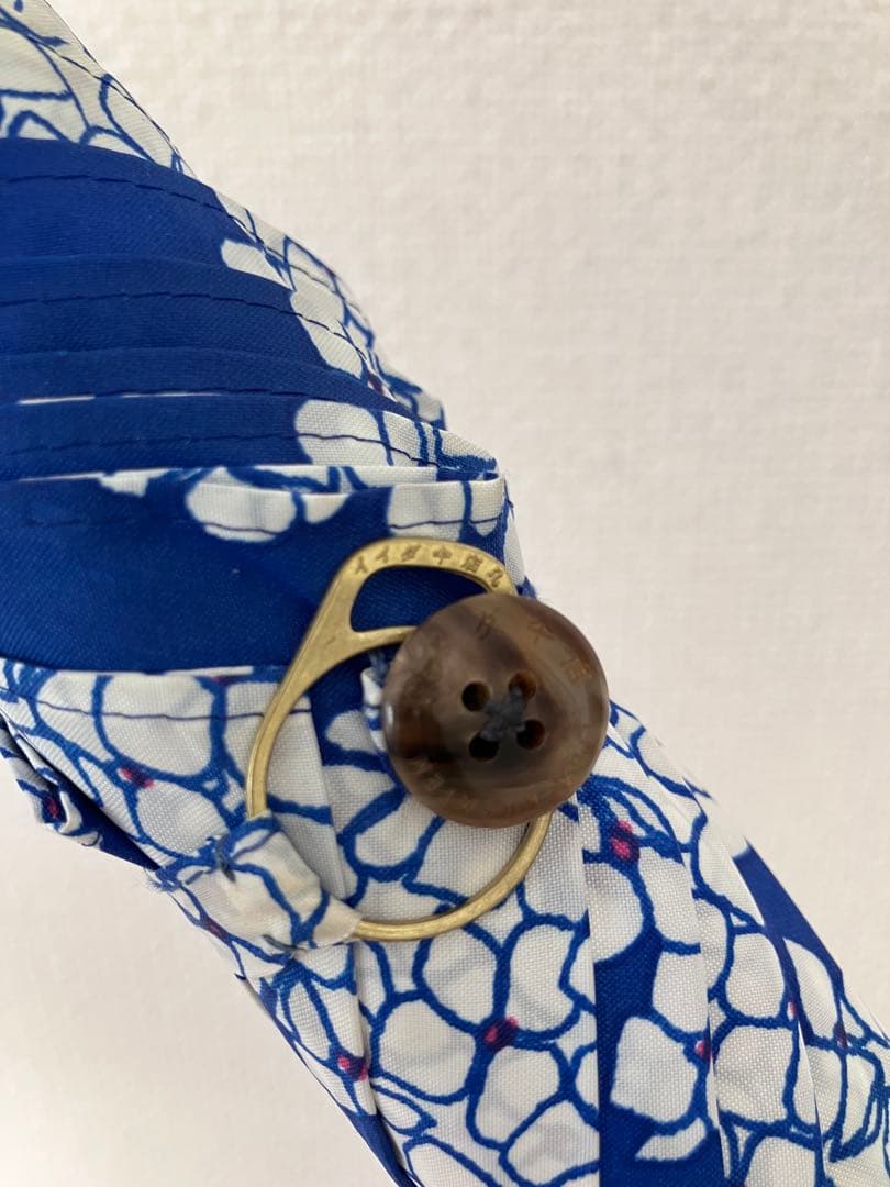 【イイダ傘店】 雨傘 あじさい アオ