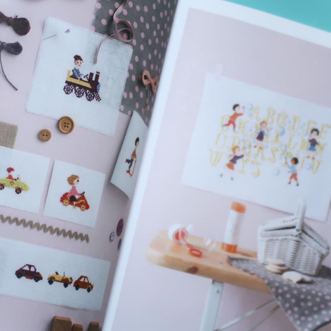 セール！ 洋書『サモイロフ クロスステッチ お遊びとおもちゃのモチーフ』