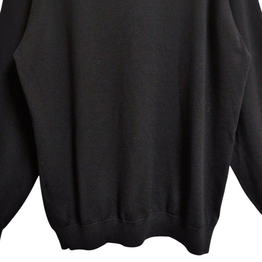 adabat アダバット GOLF メンズ 長袖 モックネック ニット セーター