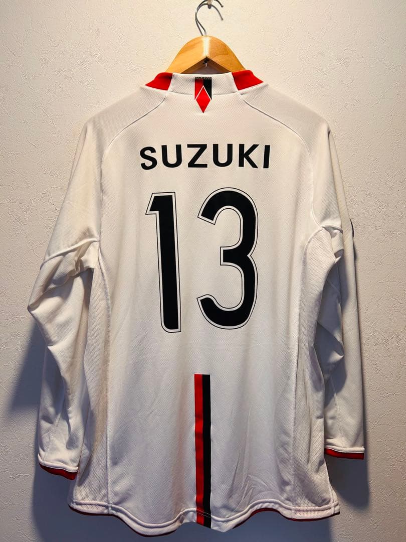 【選手支給品】浦和レッズ2008 ACLアウェイユニフォーム 13鈴木啓太