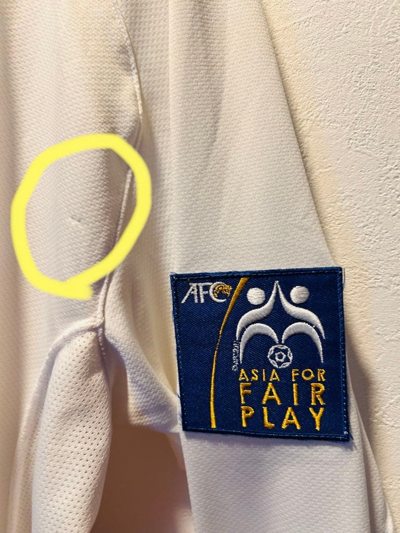 【選手支給品】浦和レッズ2008 ACLアウェイユニフォーム 13鈴木啓太