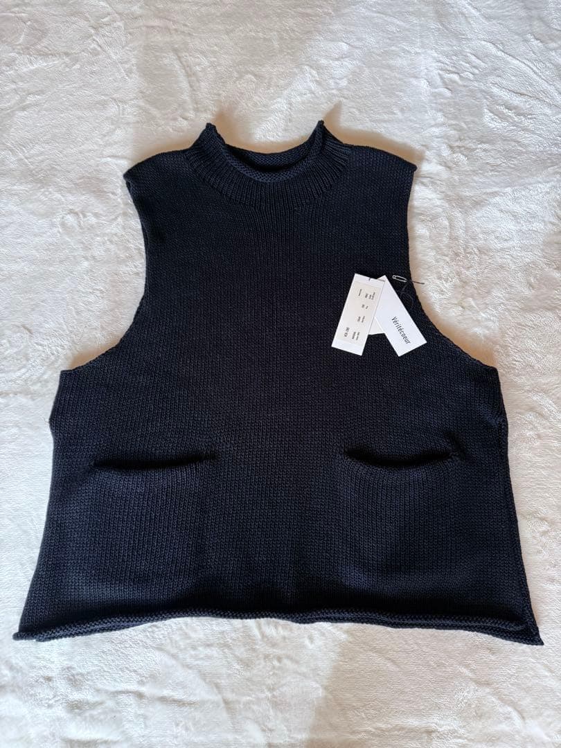 ヴェリテクール クリーニング済 コットンシルケット ベスト VCK-280