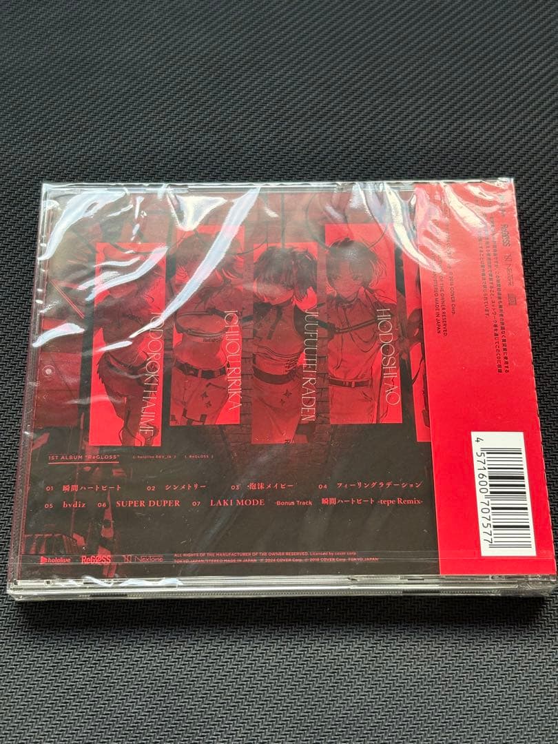 ReGLOSS 1stアルバム数量限定版　未開封
