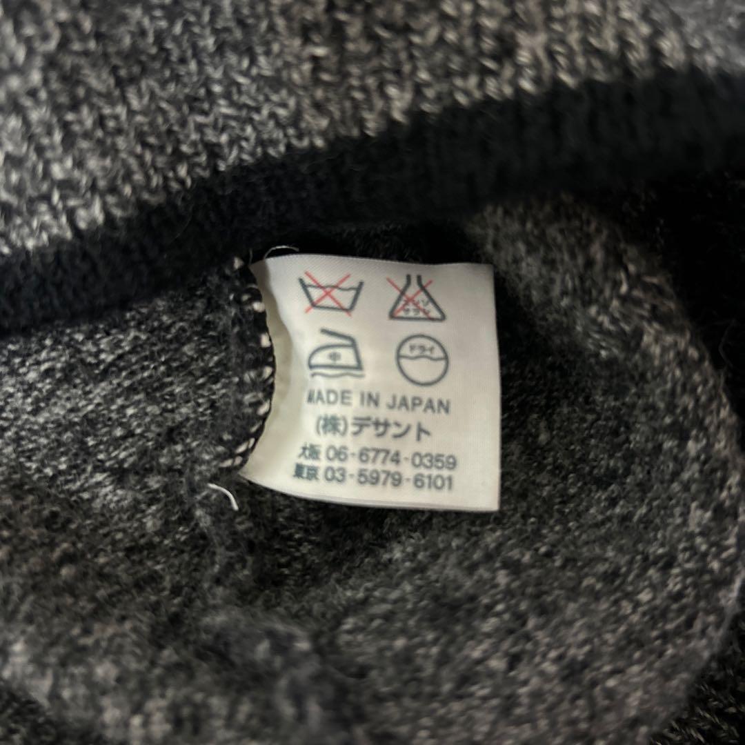 一度着用 マンシングウェア デサント ウール ニット ゴルフウェア