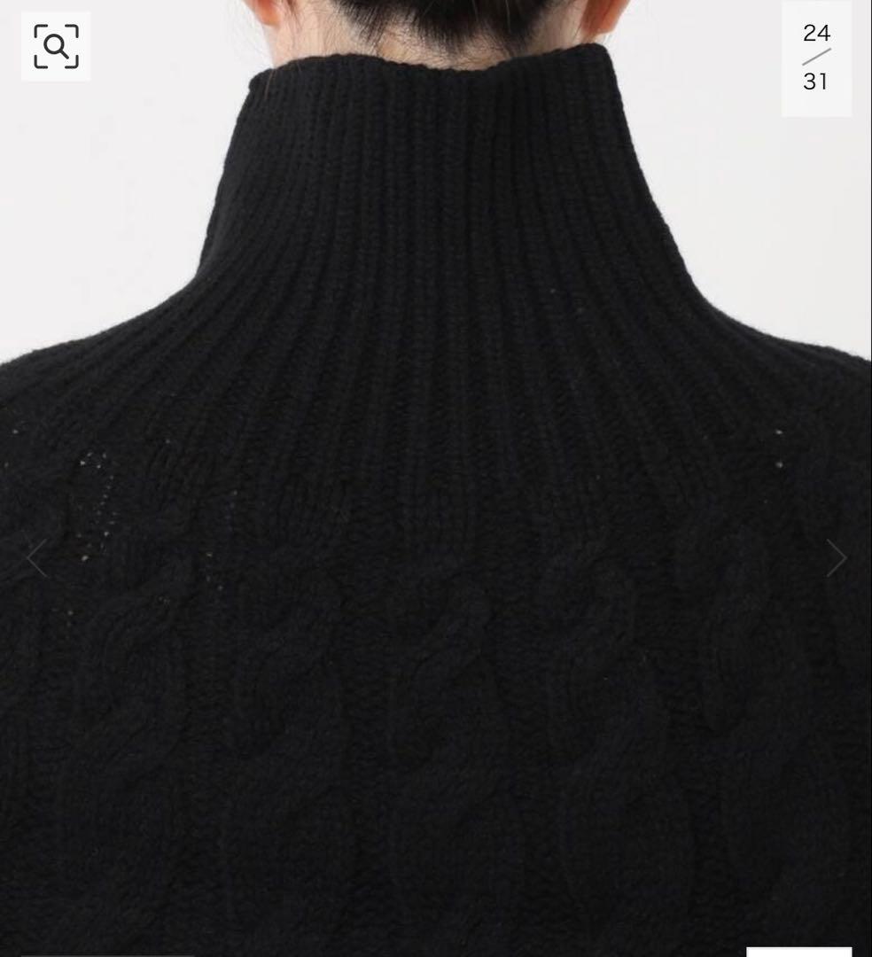 りっちゃんママ　新品　IENA ビッグケーブルケープ