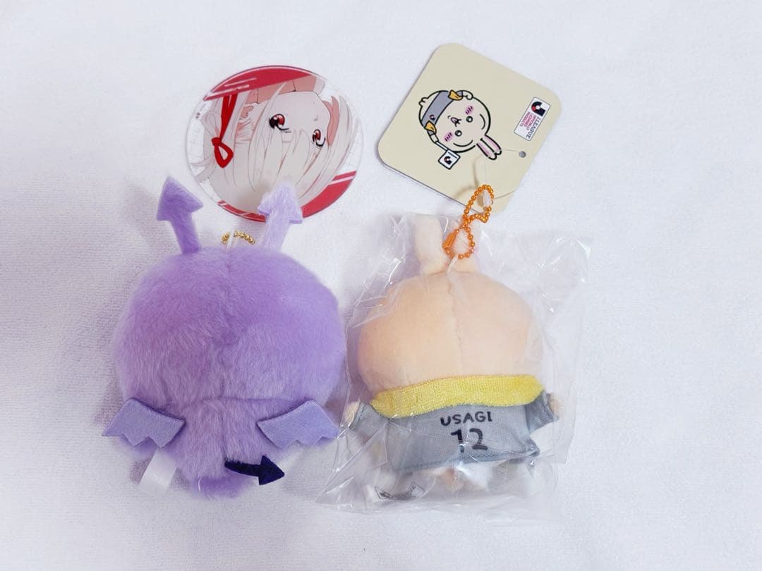 ちいかわ×Jリーグ うさぎ マスコット　あくまの赤ちゃん　2点セット