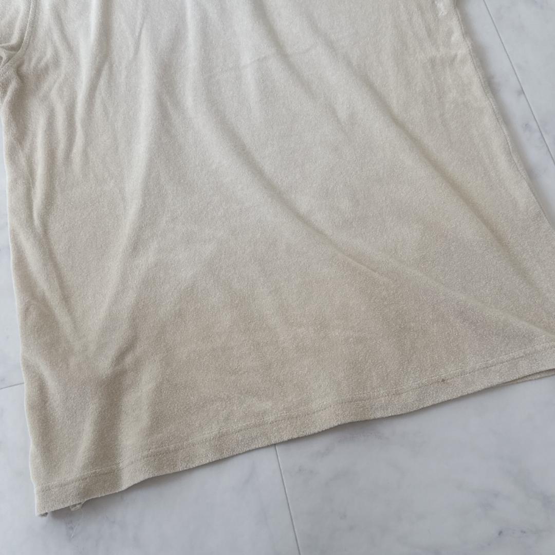 MARK&LONA スカルワッペン×ALOHA刺繍 ポロシャツ パイル地M