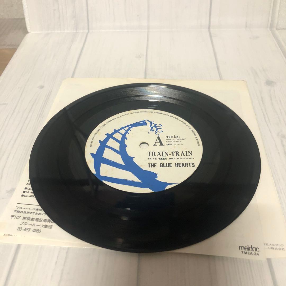 THE BLUE HEARTS TRAIN TRAIN EPレコード