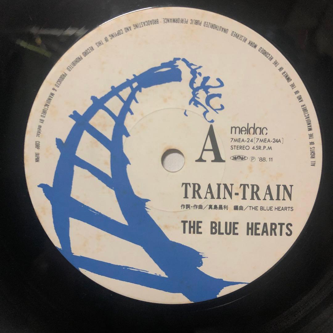 THE BLUE HEARTS TRAIN TRAIN EPレコード