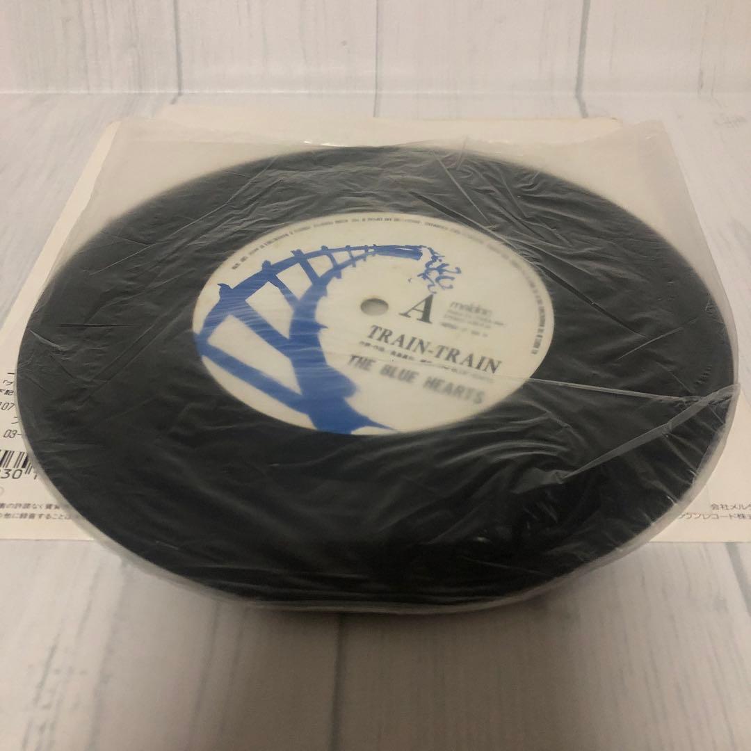 THE BLUE HEARTS TRAIN TRAIN EPレコード