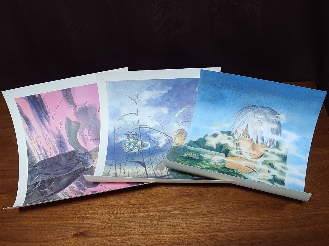 蟲師 二十景 漆原友紀 画集 蟲襖 講談社 完全受注生産