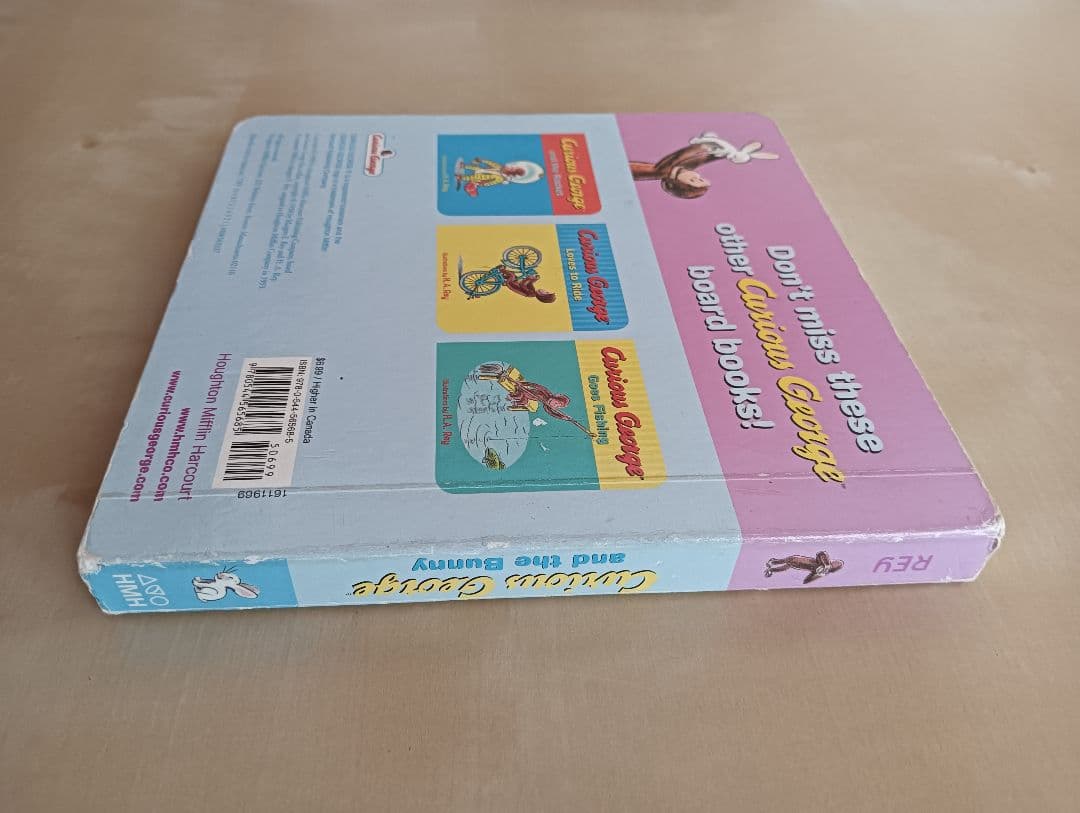 洋書 Curious e and the Bunny