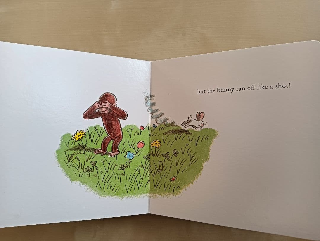 洋書 Curious e and the Bunny